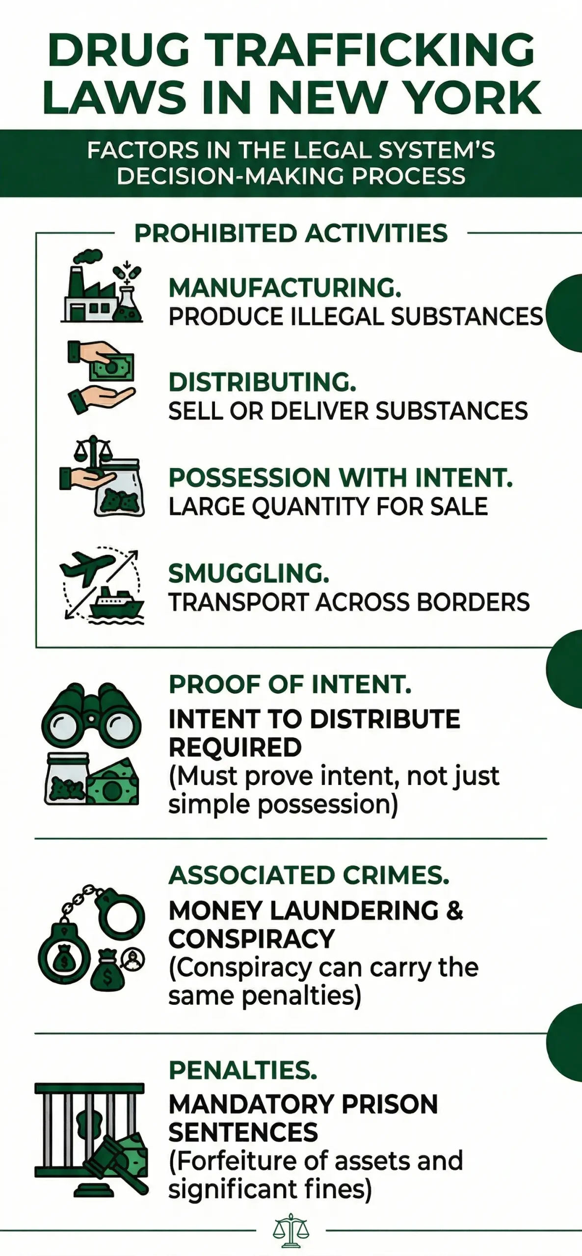 drug trafficking laws in new york